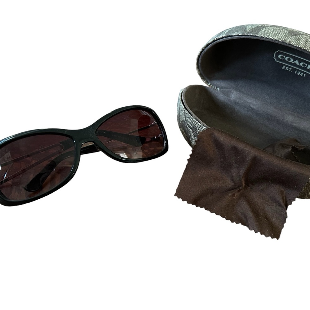 Y2K Coach Sunglasses with Case